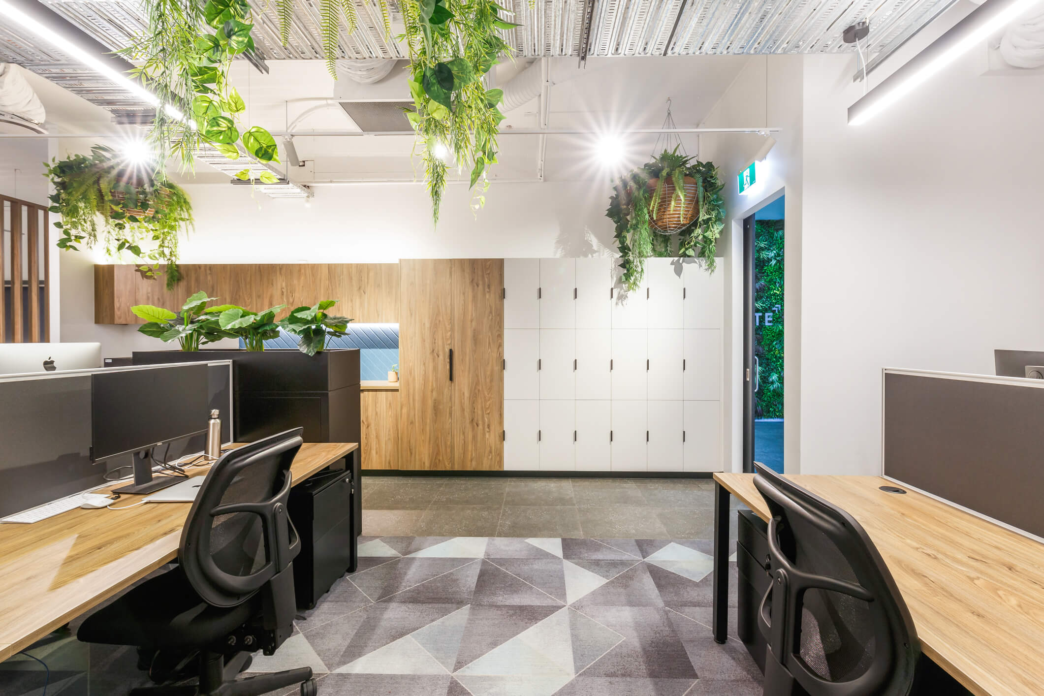 elevate communication office fitout interior design office space east brisbane raw commercial projects