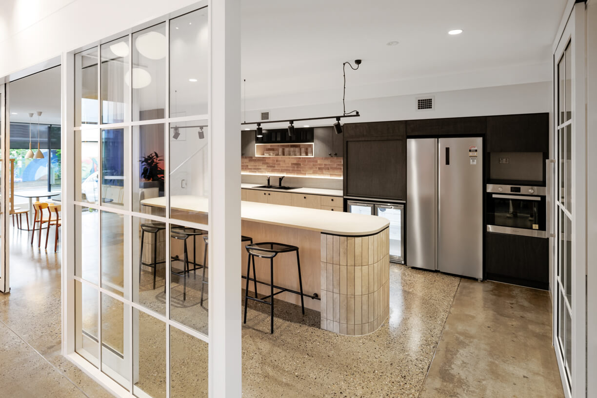 office fitout and design for carbon creative bowen hills brisbane