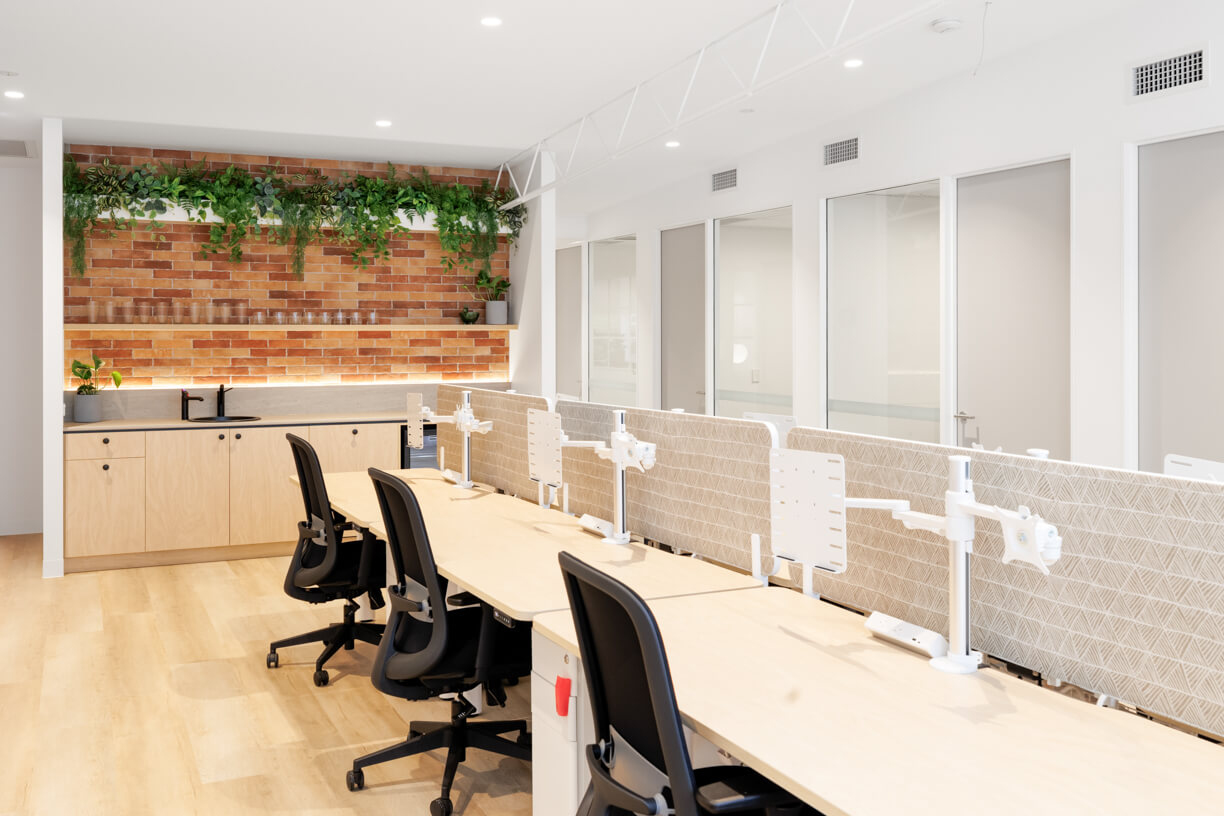 office fitout and design for carbon creative bowen hills brisbane