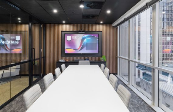 office fitout design refurbishment brisbane for PeakCare by RAW Commercial Projects