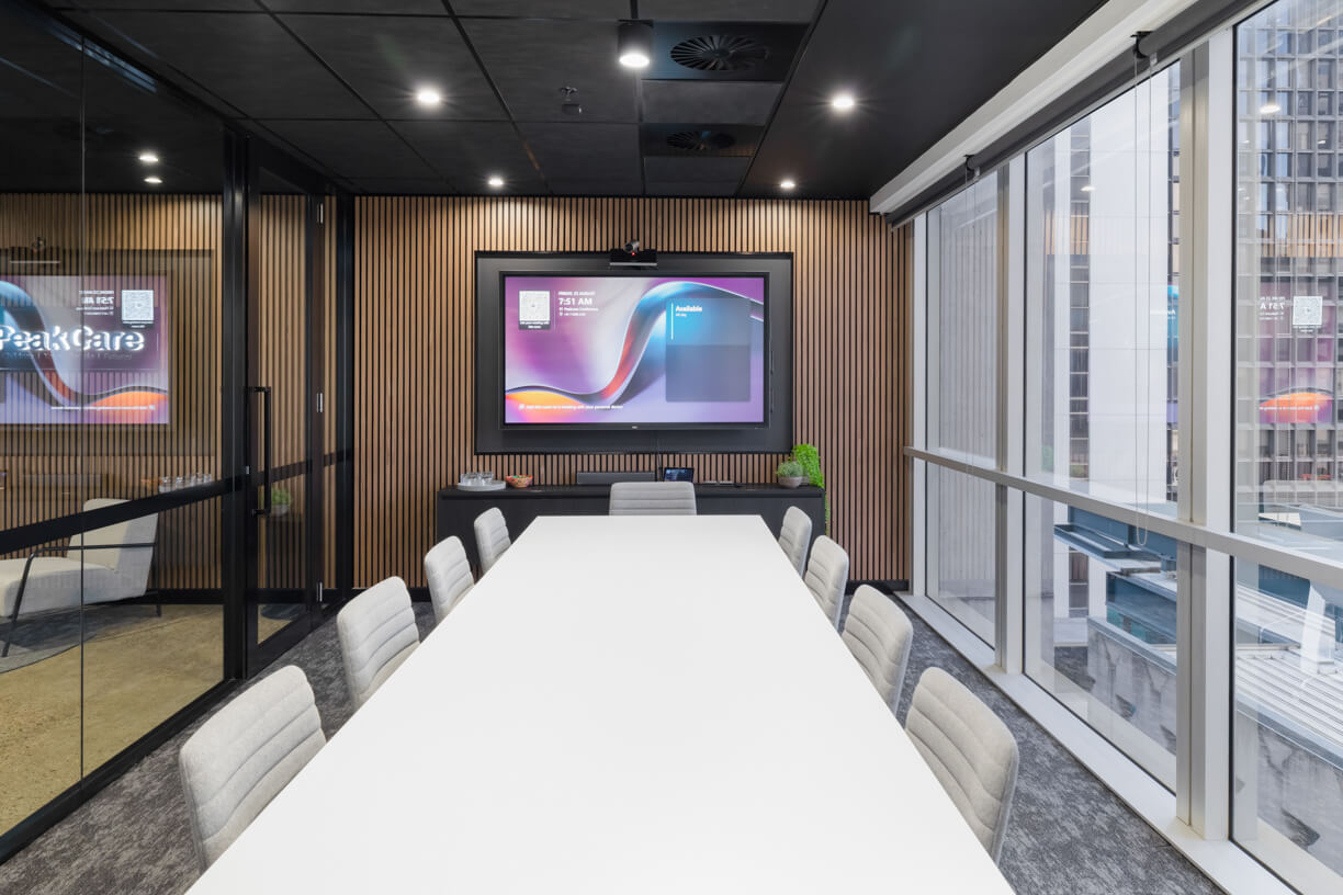 office fitout design refurbishment brisbane for PeakCare by RAW Commercial Projects